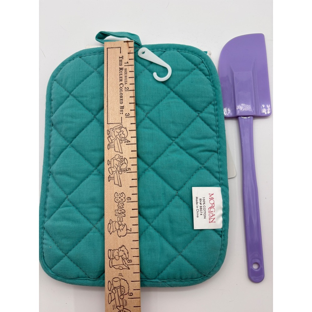 New Morgan Home Christmas Kitchen Set 4pc 2pk Gingerbread Penguin Towel Spatula - Picture 6 of 9
